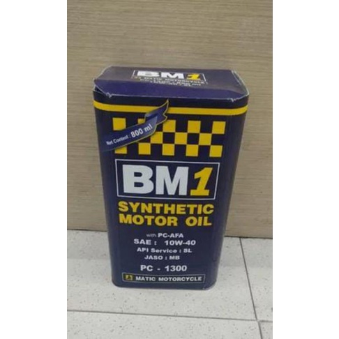 oli BM1 matic motorcycle 10w40 PC 1300