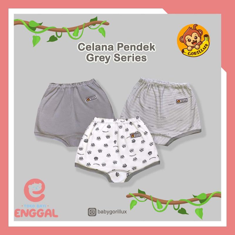 Celana Pendek Bayi Gorillux