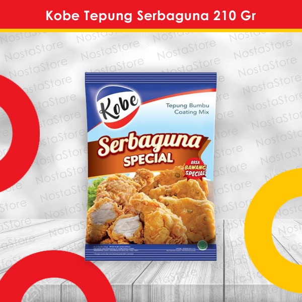 

Tepung Serba Guna Kobe 210 Gr