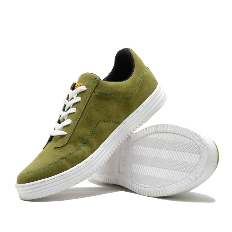  Sepatu  Sneaker NAH  Project SN 05 Revived Suede Olive 