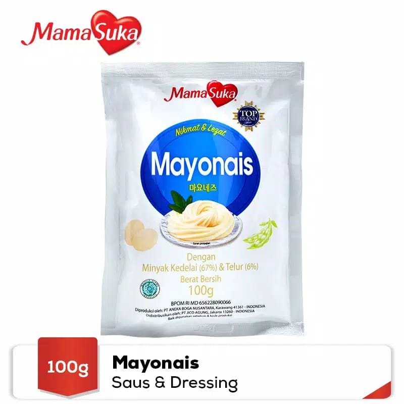 

Mama suka Mayo Mayones Kemasan 100gr