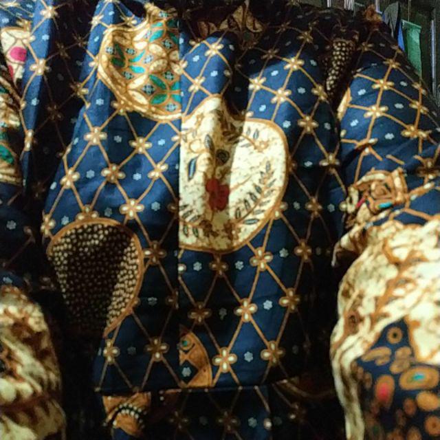 Gamis Batik Jumbo Baju Gamis Batik Wanita-gamis Syari-gamis Batik Kombinasi-dressbatikwanita-