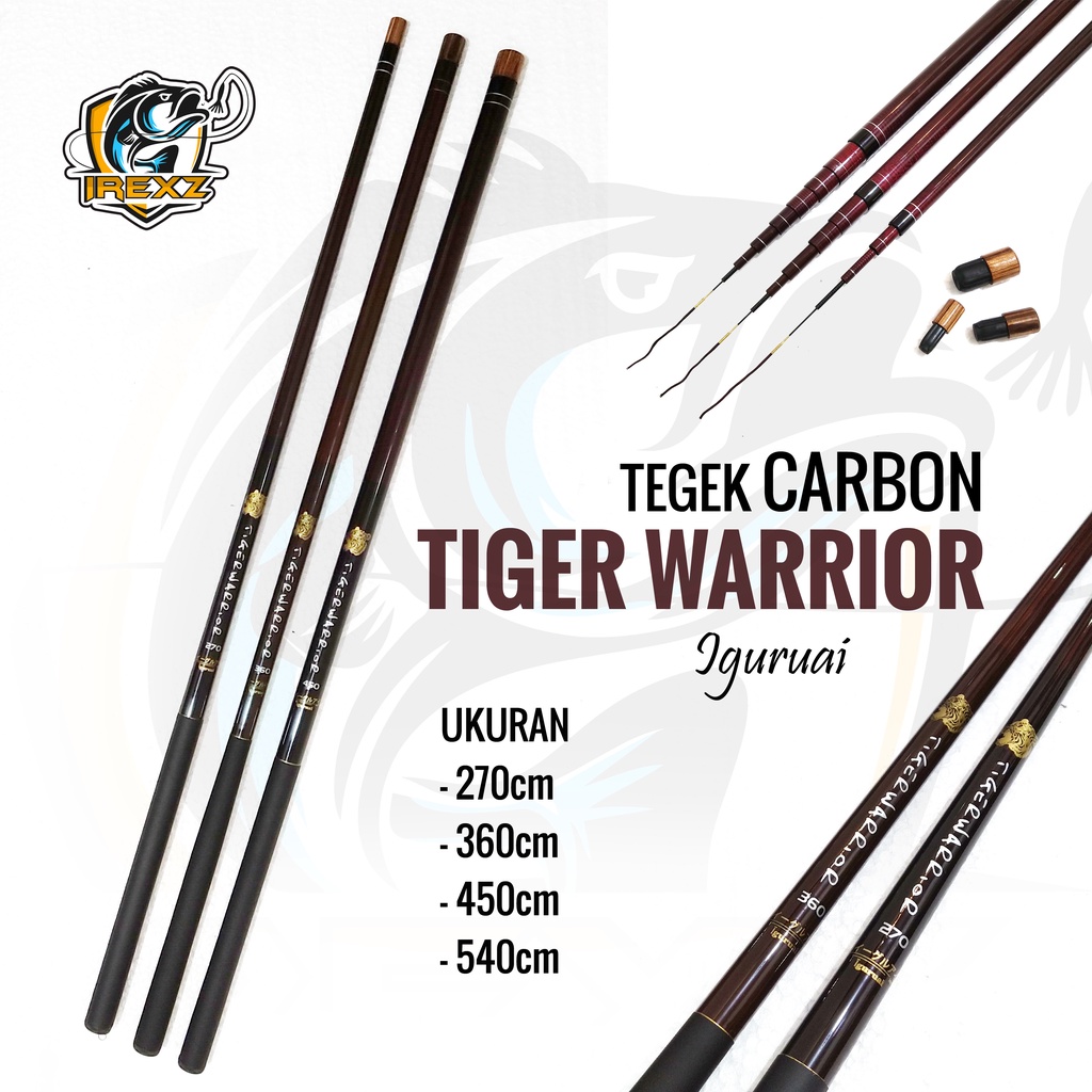 TEGEK CARBON TIGER WARIOR 270,360,450,540