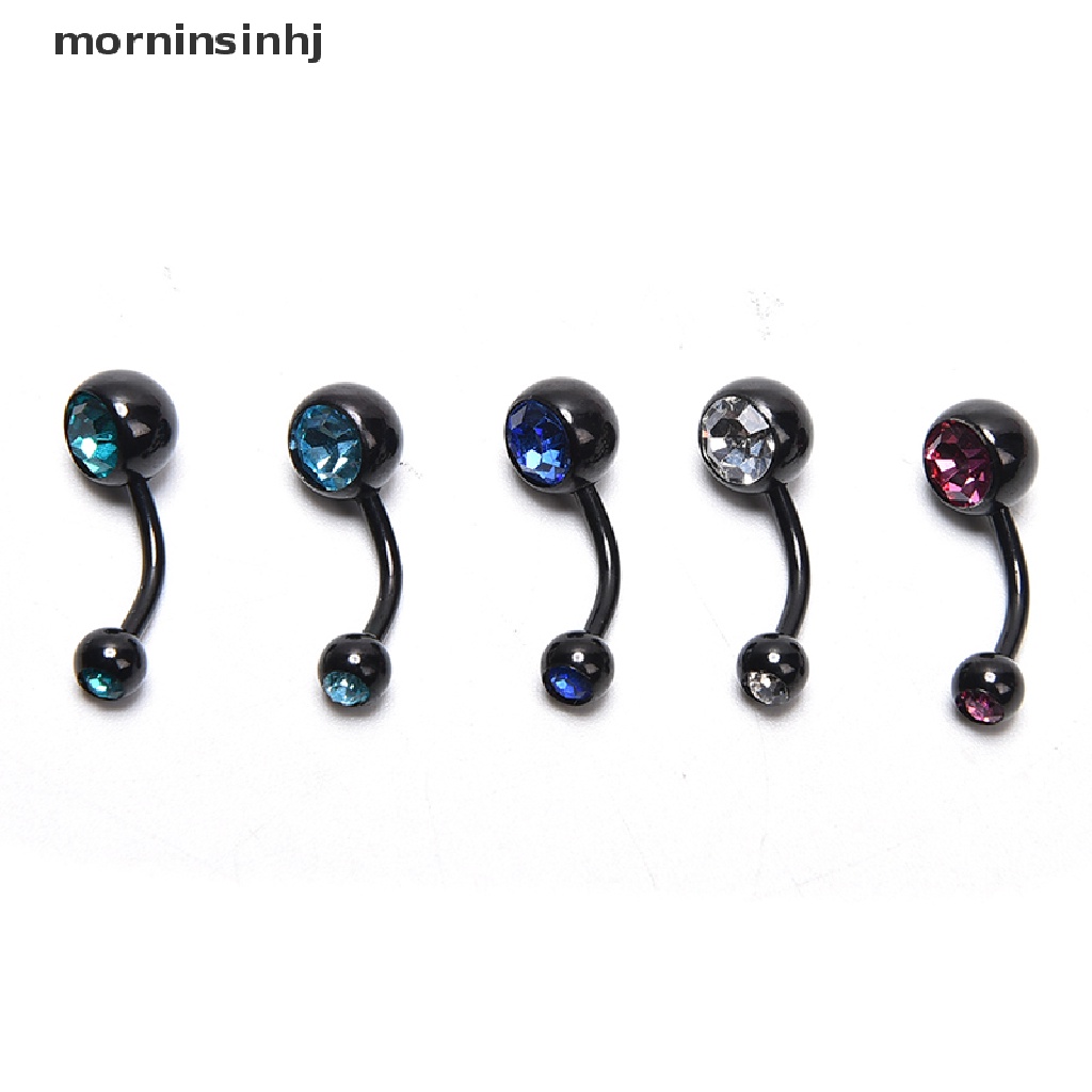 Mor Anting Tindik Perut / Pusar Bahan Titanium Steel Untuk Wanita