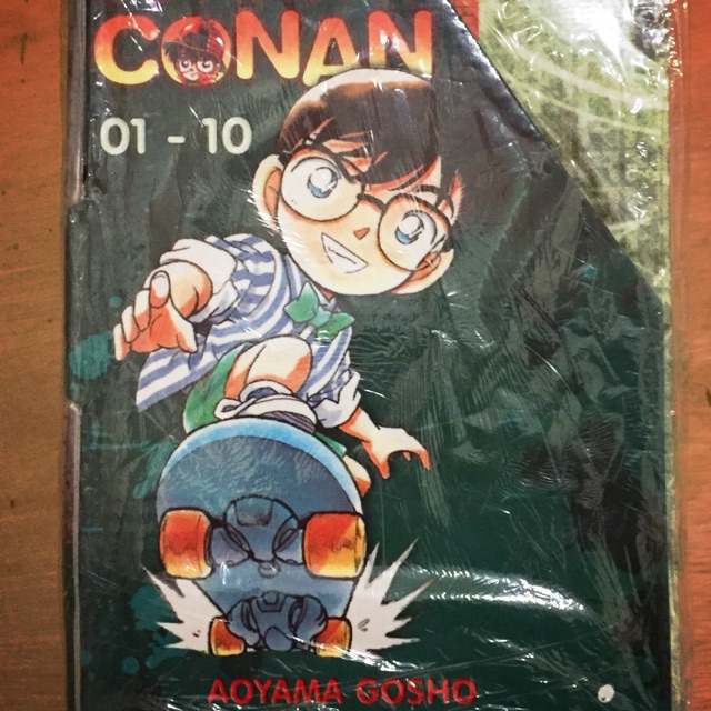 Komik Box Paket Detektif Conan vol. 1-10