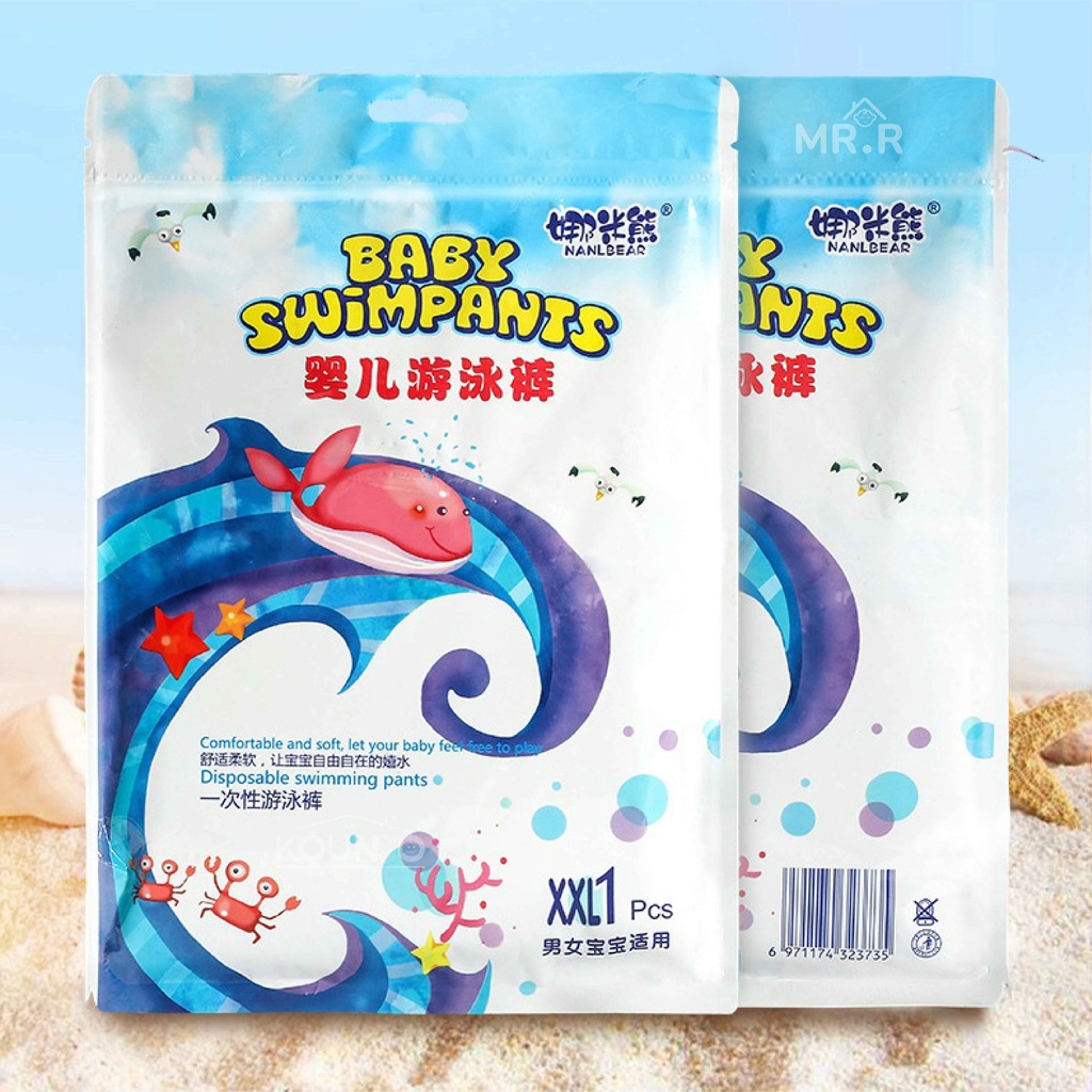 Popok Renang Bayi Anak Popok Tahan Air Popok Sekali Pakai Disposable Diapers Baby Swim Pants