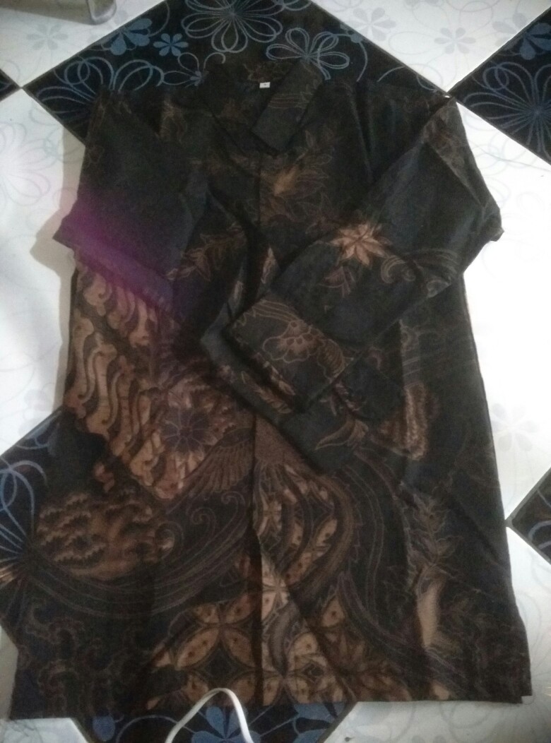 Peksi Seling Kemeja Batik Pria Lengan Panjang Full Furing By Batik Florist