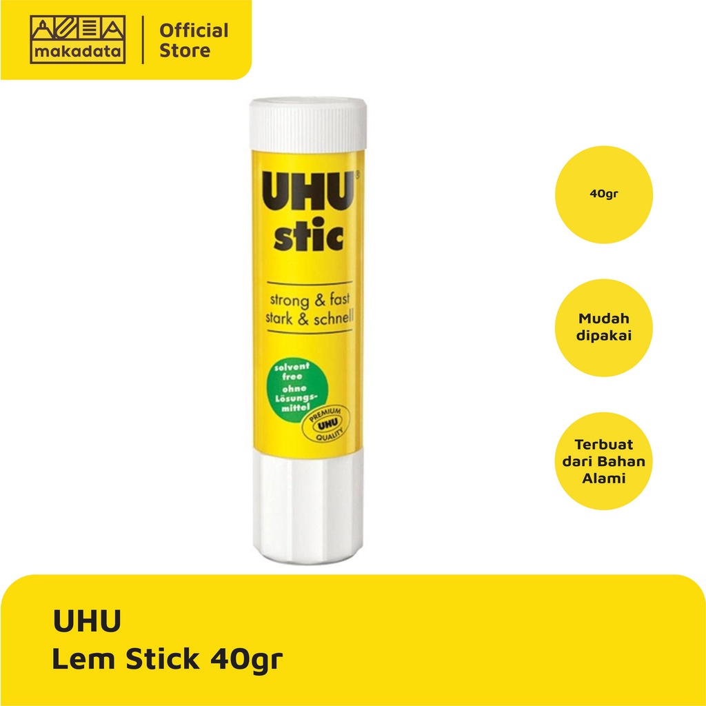 

GLUE / LEM STICK PUTAR UHU 40 GRAM MURAH