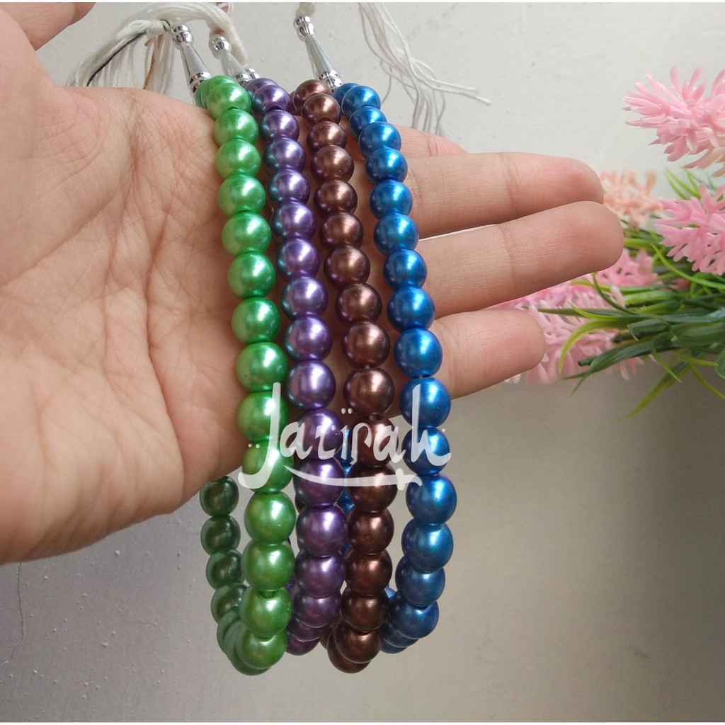 Tasbih Mutiara 33 Butir 33 Tasbih Cantik Tasbih Murah