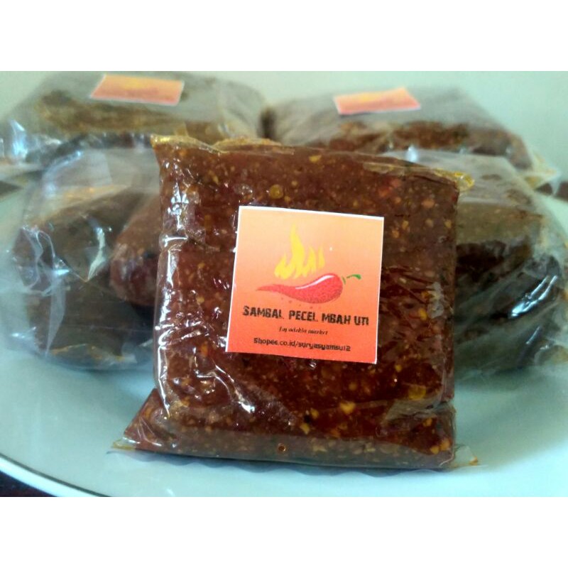 

cod 100g sambel pecel Mbah Uti khas Kediri