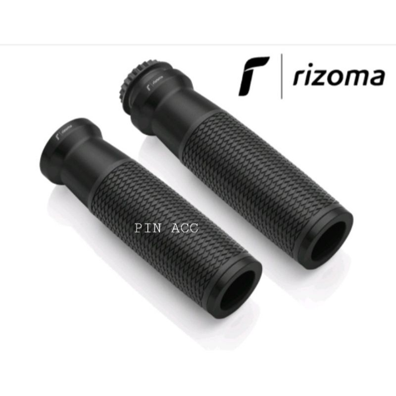 Handgrip / Handfat / Handle Grip Rizoma Urlo Universal Motor asli original logo r rizoma Ninja R RR Cb150 CBR R15 v2 V3 V4 Nmax X-Max Aerox PCX dill