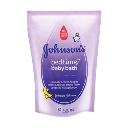 Johnson's Baby Bedtime 400ml Refil Sabun Mandi Cair Bayi Johnsons Baby Johnson