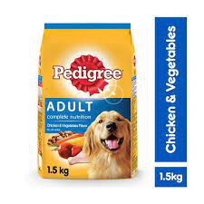 MAKANAN ANJING MURAH PEDIGREE CHICKEN 1.5KG /