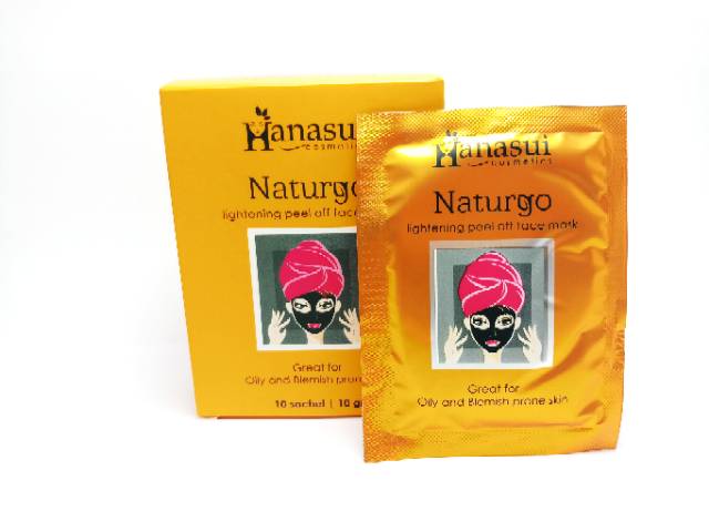 [1 bok] MASKER NATURGO HANASUI BPOM