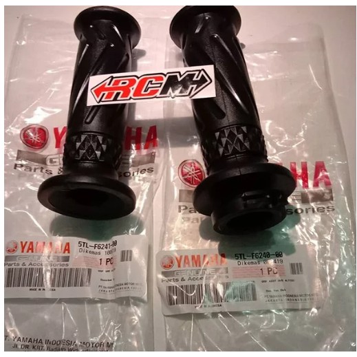 HANFAT HANPAD HANGRIP MIO LAMA OLD SPORTY BUNTET KANAN KIRI ORI ORIGINAL YAMAHA 5TL-F6240-F6241-00