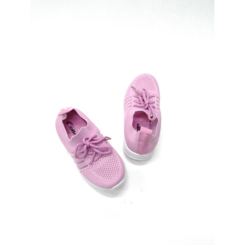 Sepatu slip on anak k COLLEGE art 381 PINK