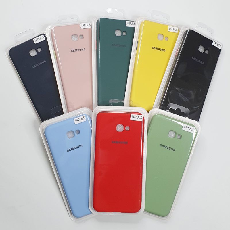 Samsung Galaxy J4 Plus / J4 Prime  Macaron Tone Case / Silicone Macaron Colour Side button