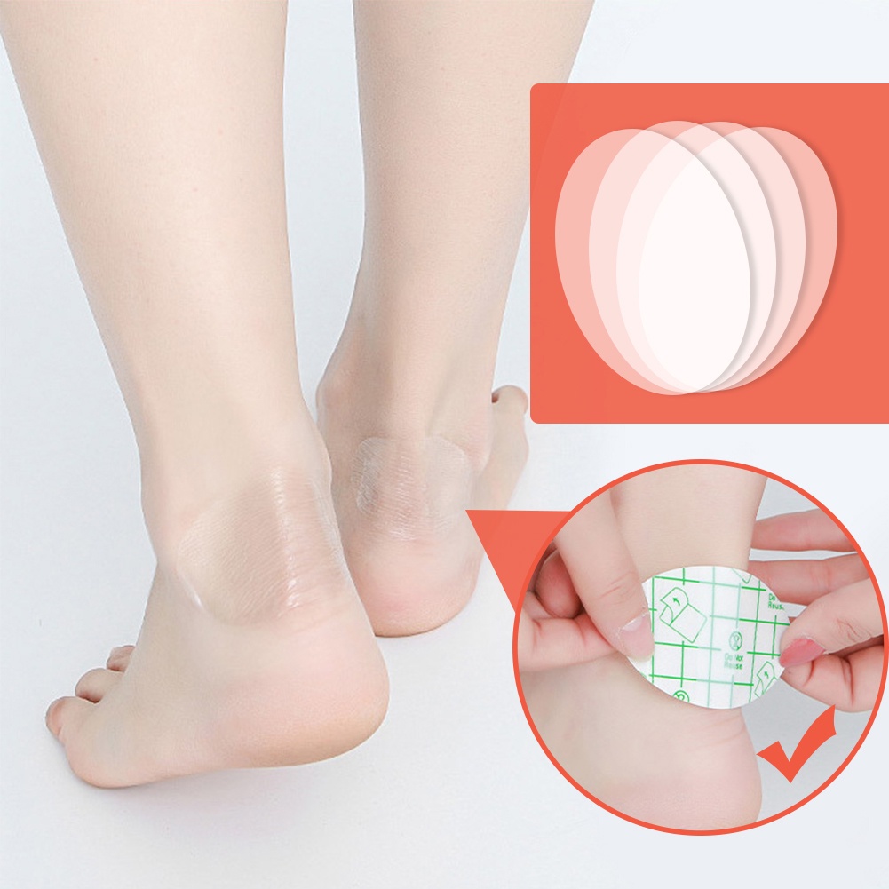 Sol Gel Silikon Heel Silicone Insole Pad Anti Lecet Bantalan Tumit Spons Empuk Pengganjal Sepatu Wanita Silicon Pelindung