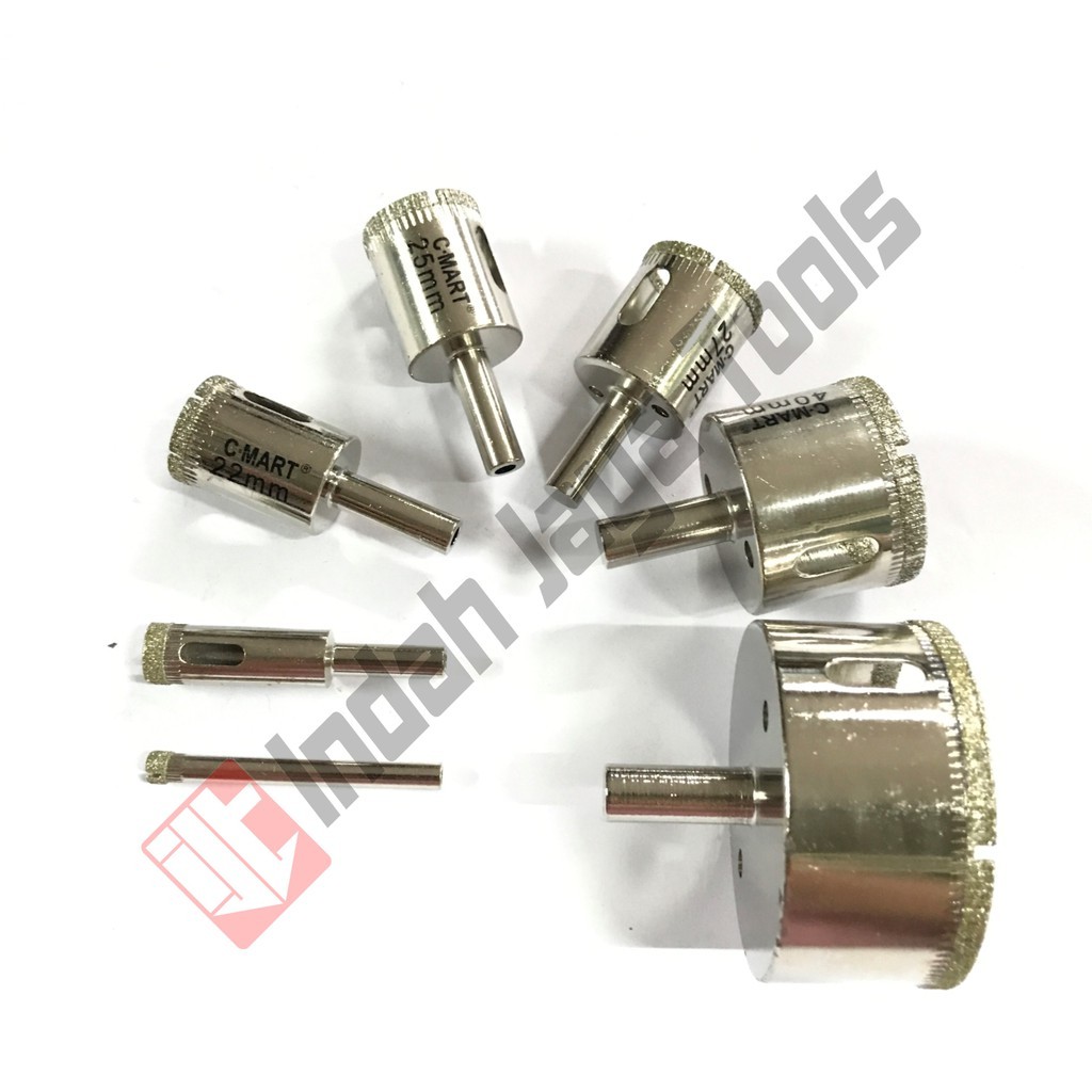 Mata Bor Kaca 8 mm - Diamond Holesaw Mata Bor Keramik Granit Marmer