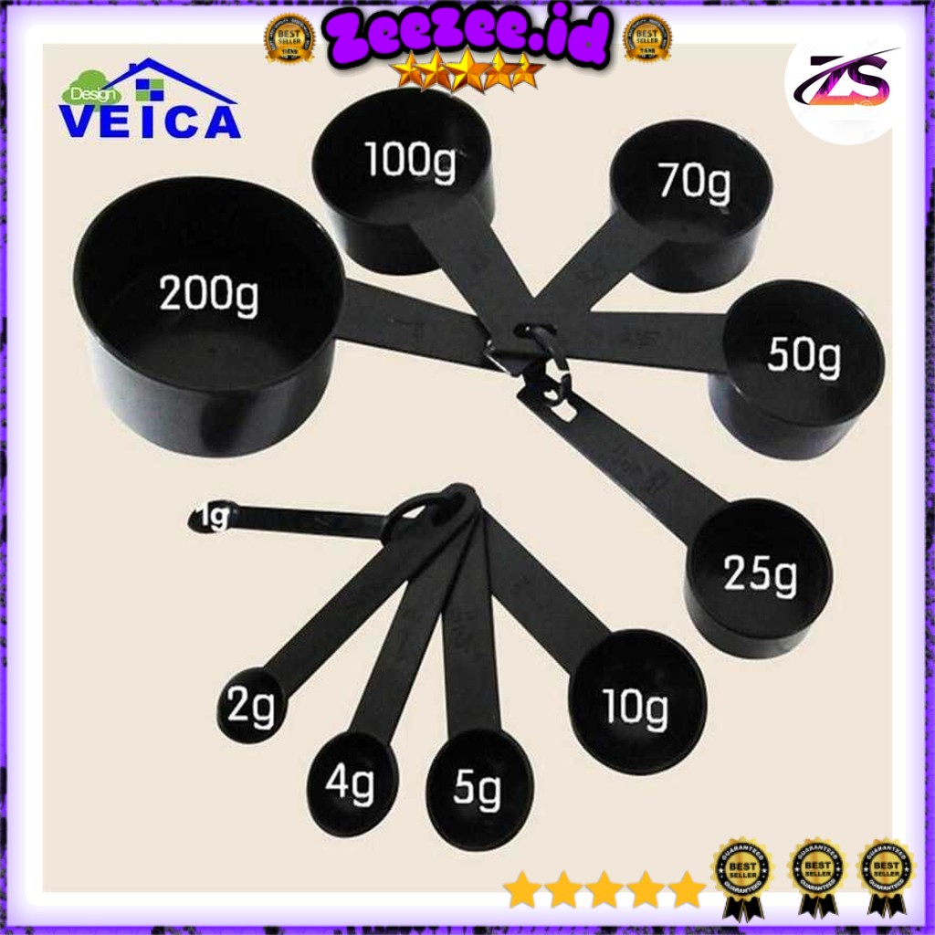 Sendok Takar Ukur Cup Measuring Spoon 10 PCS - 16799