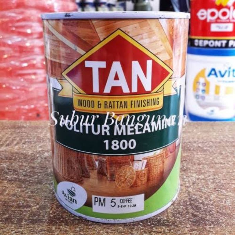 Tan Politur Melamine Avian Brand 1 Liter