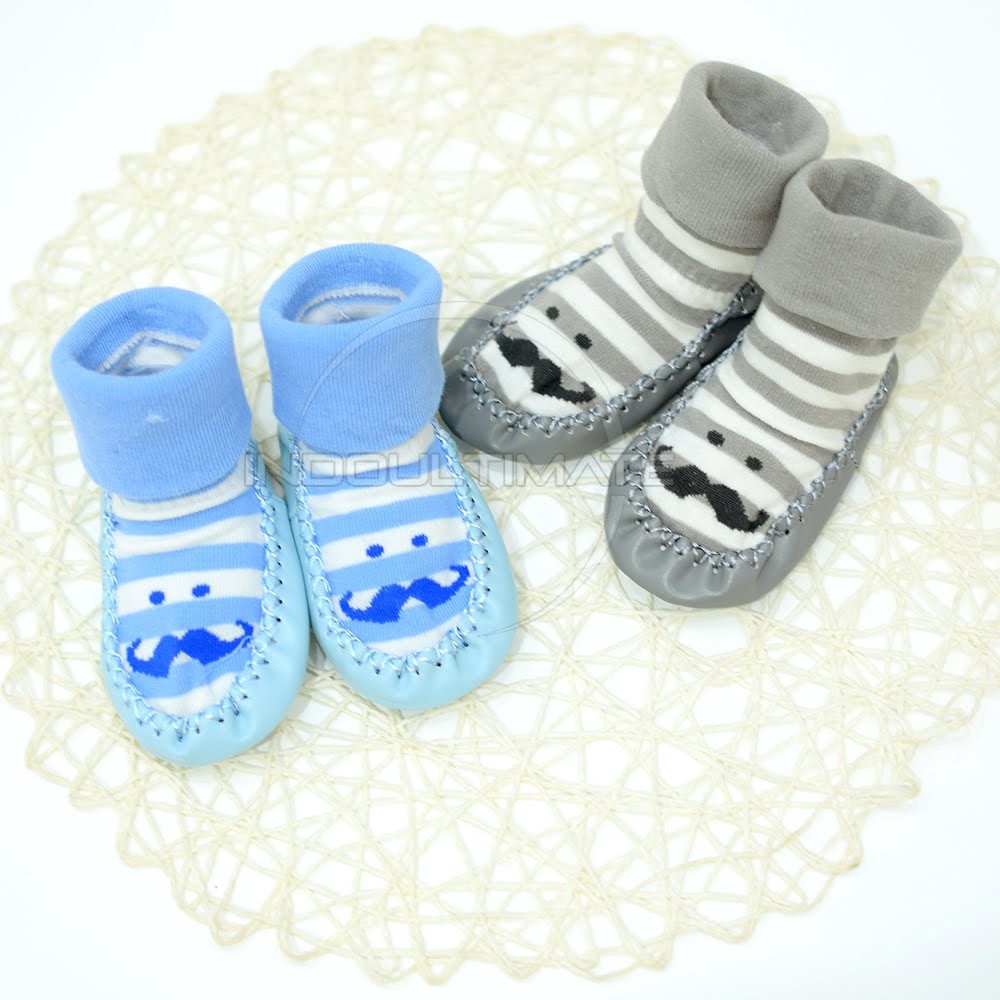 Sepatu Bayi Balita Anti Slip Kaos Kaki Bayi Sepatu Prewalker Alas Kaki Bayi Balita murah SY-61