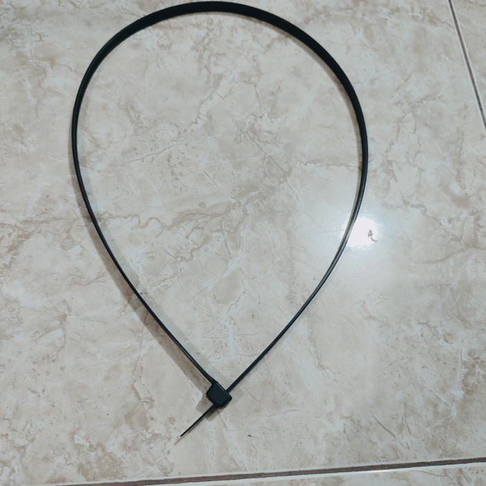 KABEL TIES 78CM NYLON 9MM X 780MM UNTUK DAHAN POHON DLL HARGA 1 BIJI - Putih