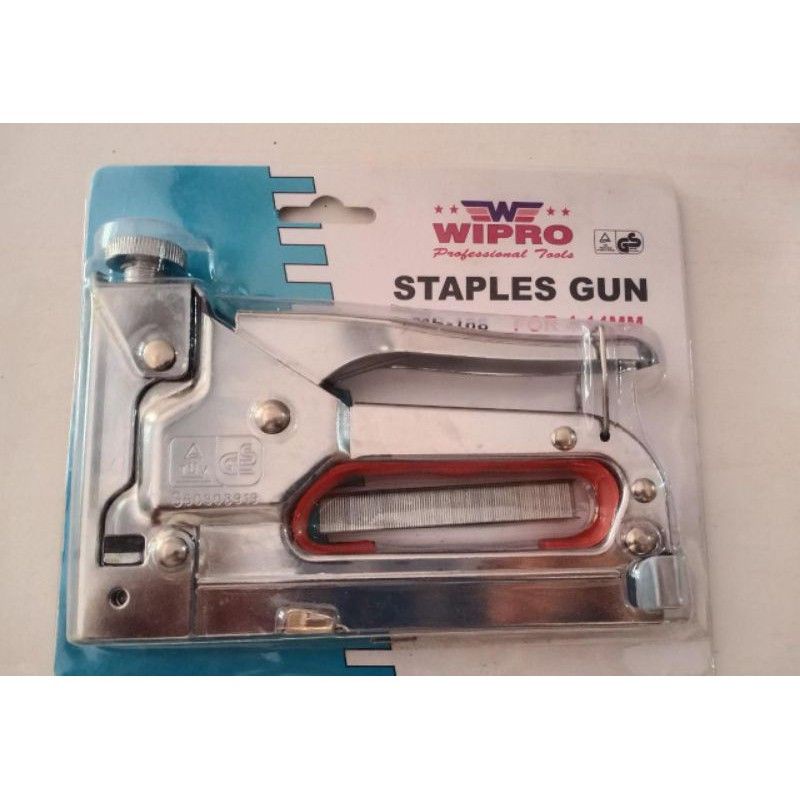 

WIPRO STAPLES GUN WP-106 (BONUS 1 REFILL ISI STAPLES) / KLIP TEMBAK WIPROStaples/Stapler WIPRO WP-110 Gun Staple 3 in 1 - Staples Tembak 3in1 WP110 Wipro.