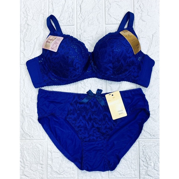 Bh / Bra Set Brukat TALLY 9983 Pakai Kawat dan Busa Tipis