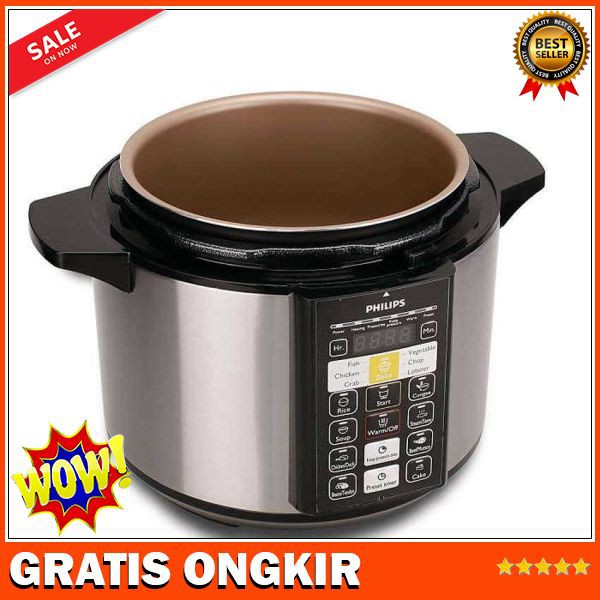 PHILIPS PRESSURE COOKER ALAT PRESTO LISTRIK - HD2136