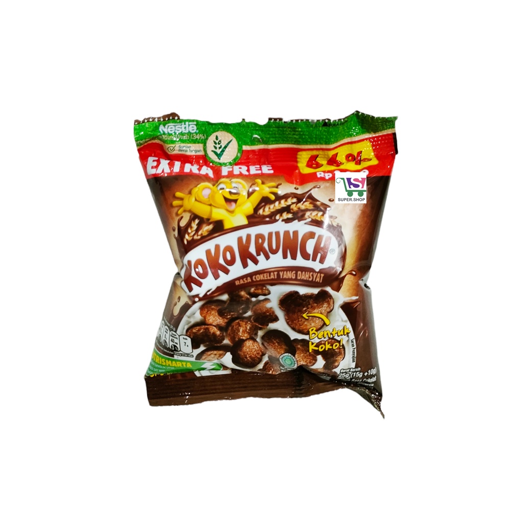 Koko Krunch Sereal Gandum Cokelat 15 Gram SATUAN