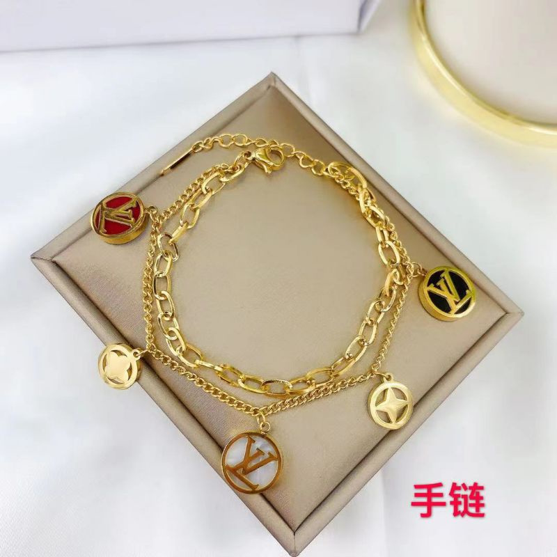 Gelang titanium asli new fashion anti karat