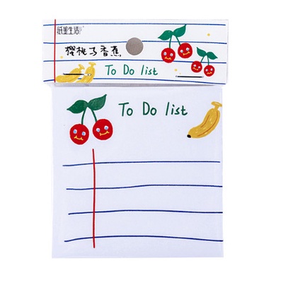 

To Do List, Checklist, Tips Fruit&Animal