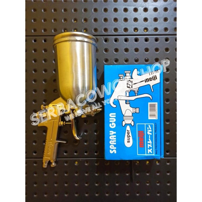 Meiji F75 Spray Gun Semprotan Cat Tabung Atas F 75 400 cc Taiwan