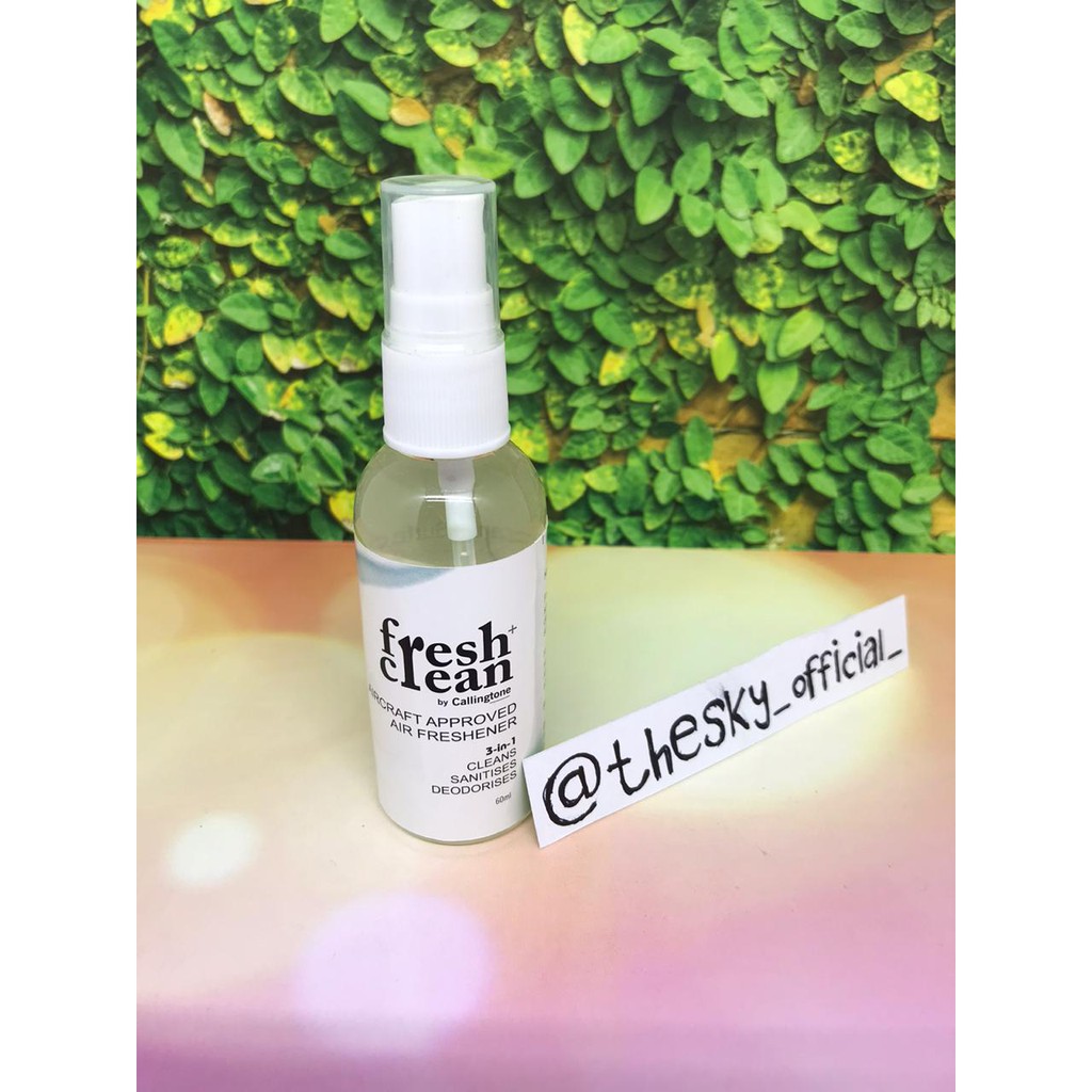 Jual Callington Fresh Clean Aircraft Approved Air Freshener 60ml