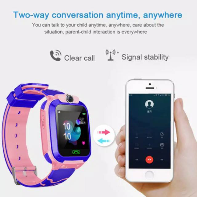 Smart watch jam tangan anak smartwatch kids with camera gps tracker