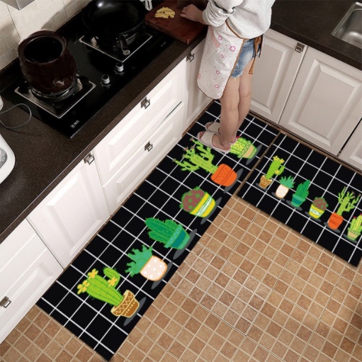 Keset 2 in 1 Door Mat Trendy Keset Dapur 2 in 1 Keset Kaki Dapur Kamar