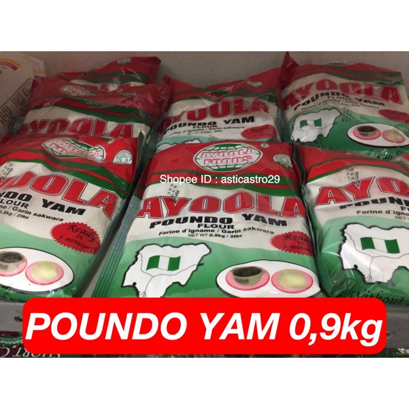 

Poundo Yam 0,9kg