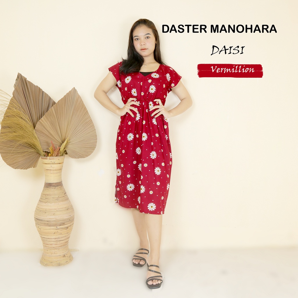 Daster Manohara Bali LD 105 cm / Dress Bali manohara motif Kekinian Murah dan Nyaman-1