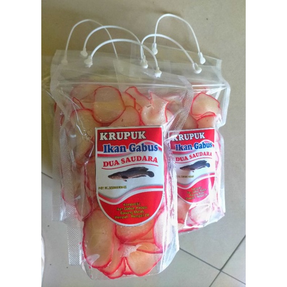 

kerupuk iwak haruan/ikan gabus