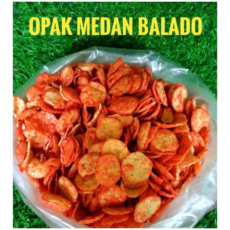 

Opak Medan kemasan 250gr snack kiloan murah