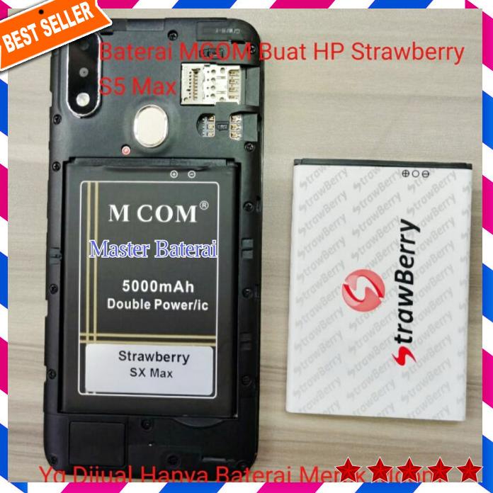 Acc Hp Baterai Strawberry Strowbery Strawbery Sxmax Sx Max Double Ic