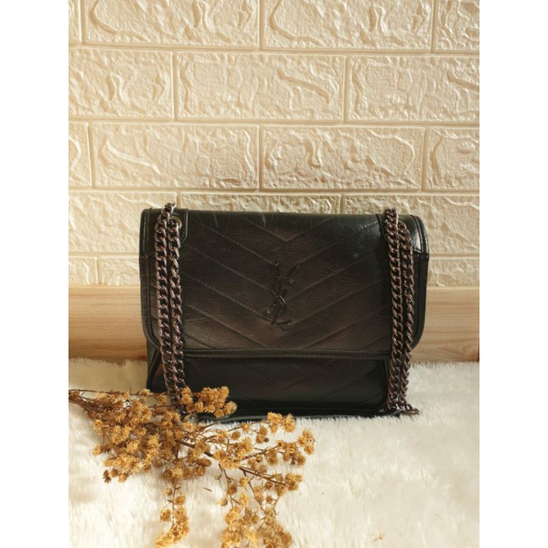 Preloved  Tas YSL niki