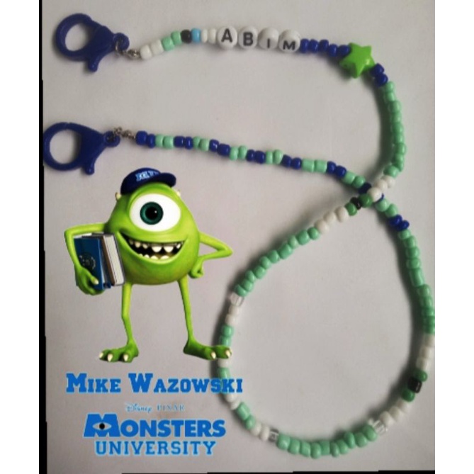 Kalung masker anak MONSTERS.INC/ Strap Masker Anak (bisa Request nama)