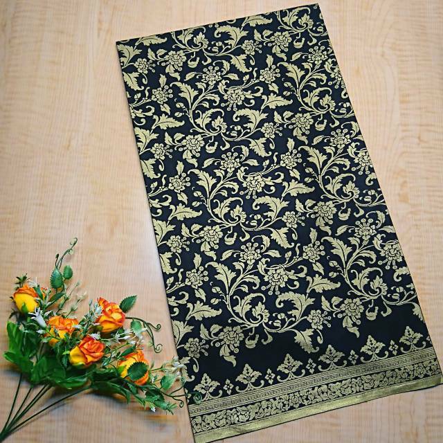 SBY KAIN BATIK MOTIF PRADA SONGKET KEMBANG DAN EMBOS / KAIN BATIK MODERN / BATIK ORI PEKALONGAN