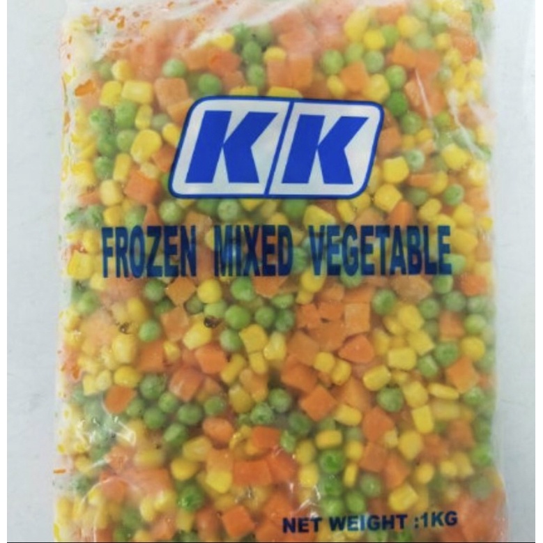 Vegetable mix frozen 1 kg
