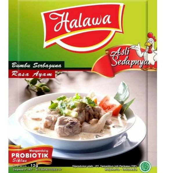 

[KODE PRODUK 8047] HALAWA BUMBU MASAK Organik plus Probiotik - Halawa Kaldu Penyedap Rasa Non MSG -