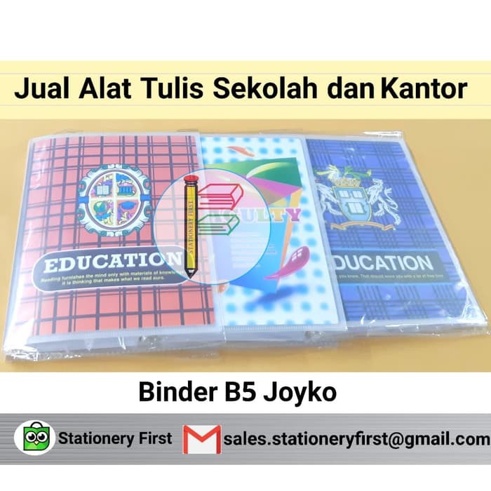 

Binder B5 File Joyko Motif Campus Dewasa