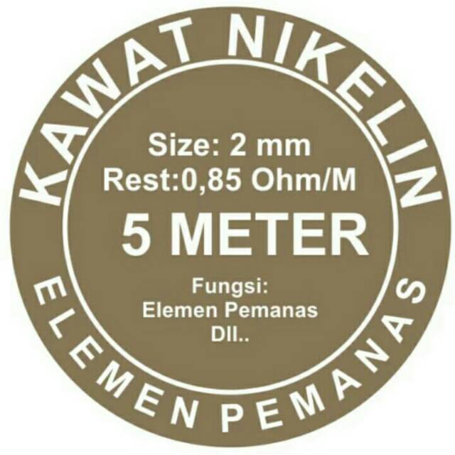 KAWAT NIKELIN 2 MM