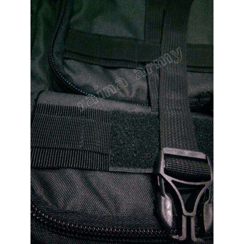 tas ransel army 3p tas punggung army model lebanon hitam polos